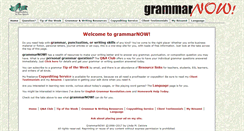 Desktop Screenshot of grammarnow.com